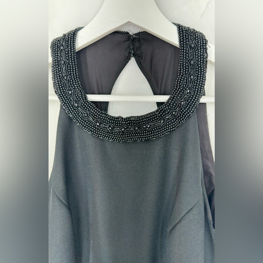 New Image Vintage Black Long Dress Size S - Picture 9 of 15